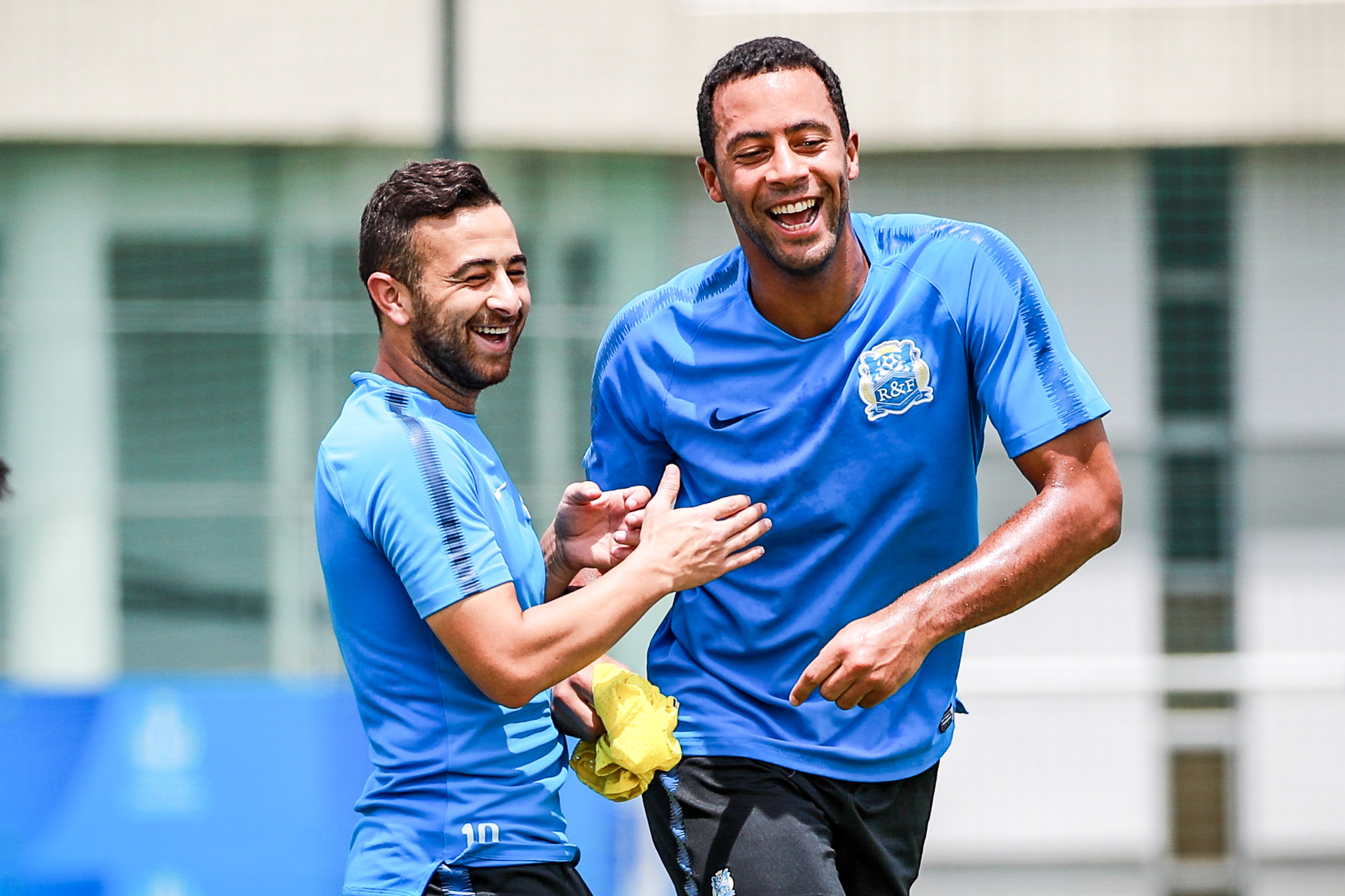 亚美尼亚球员备战新一轮比赛