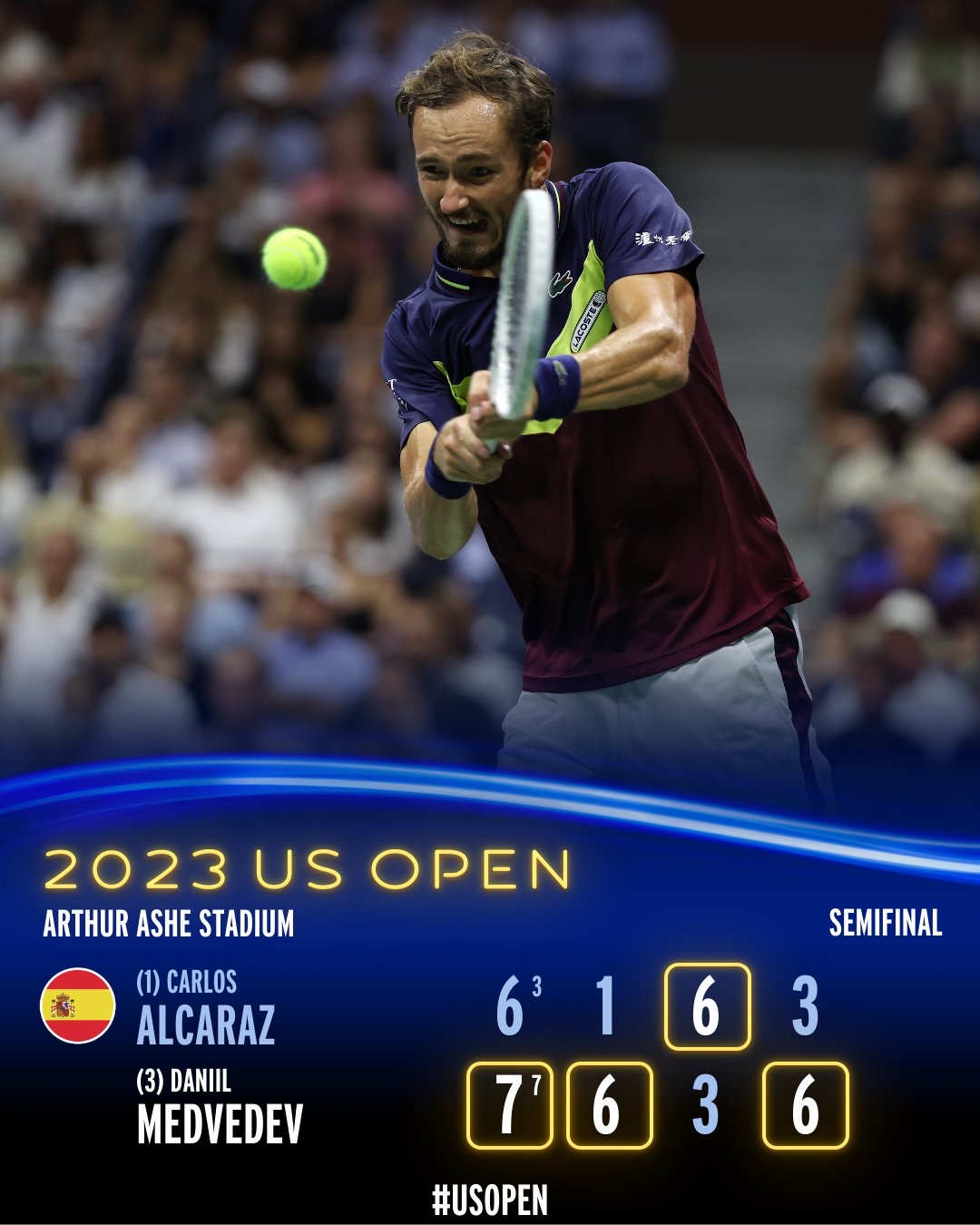 法网鏖战美网，梅德韦杰夫带队取胜